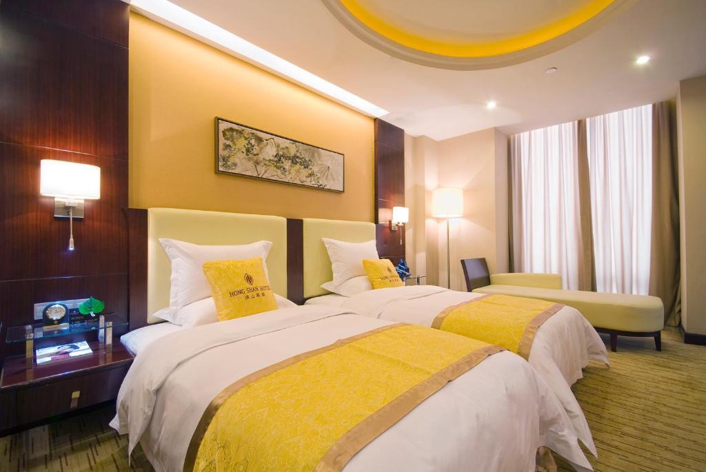 Hongshan Hotel Wuhan Habitación foto